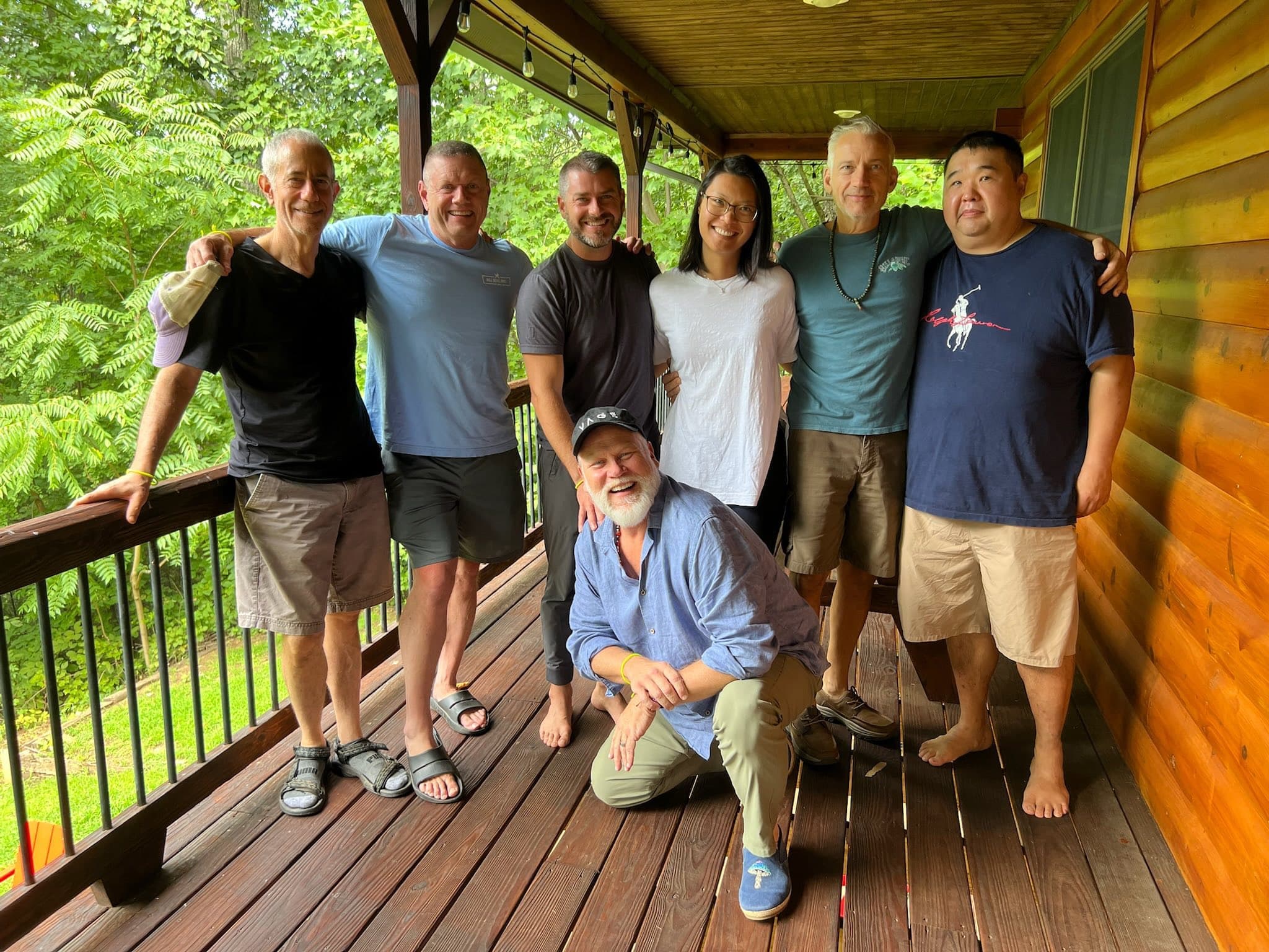 People sharing a moment of connection