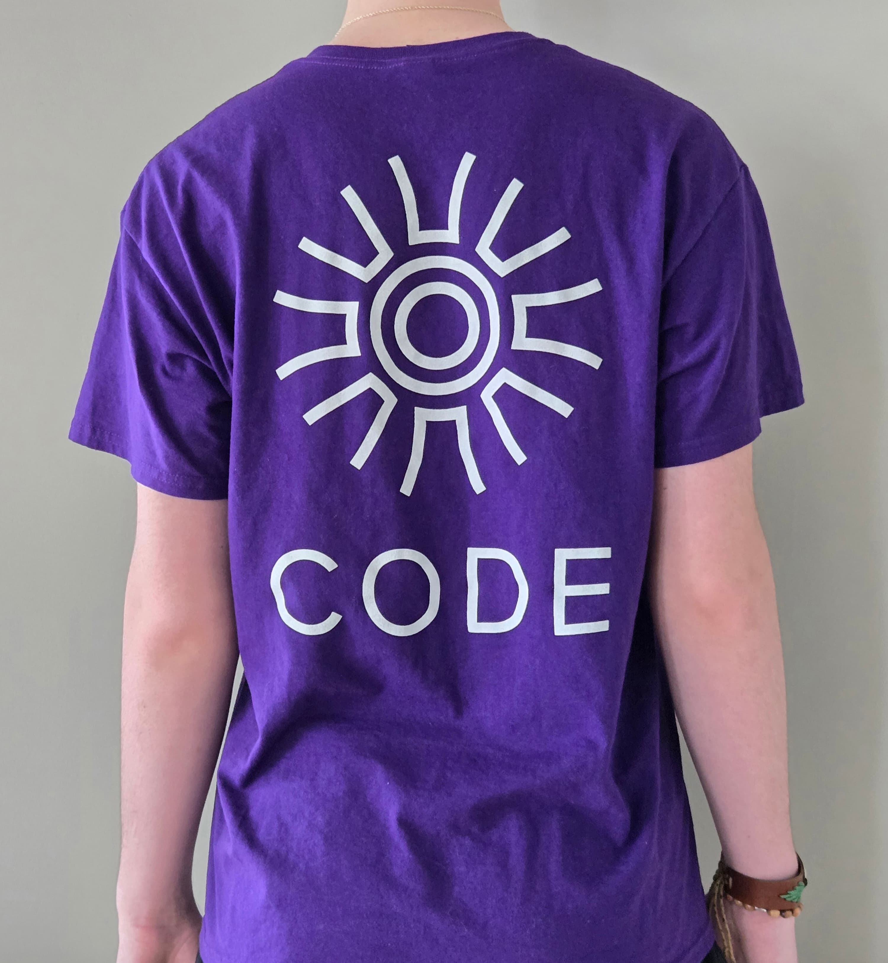 CODE T-Shirt back