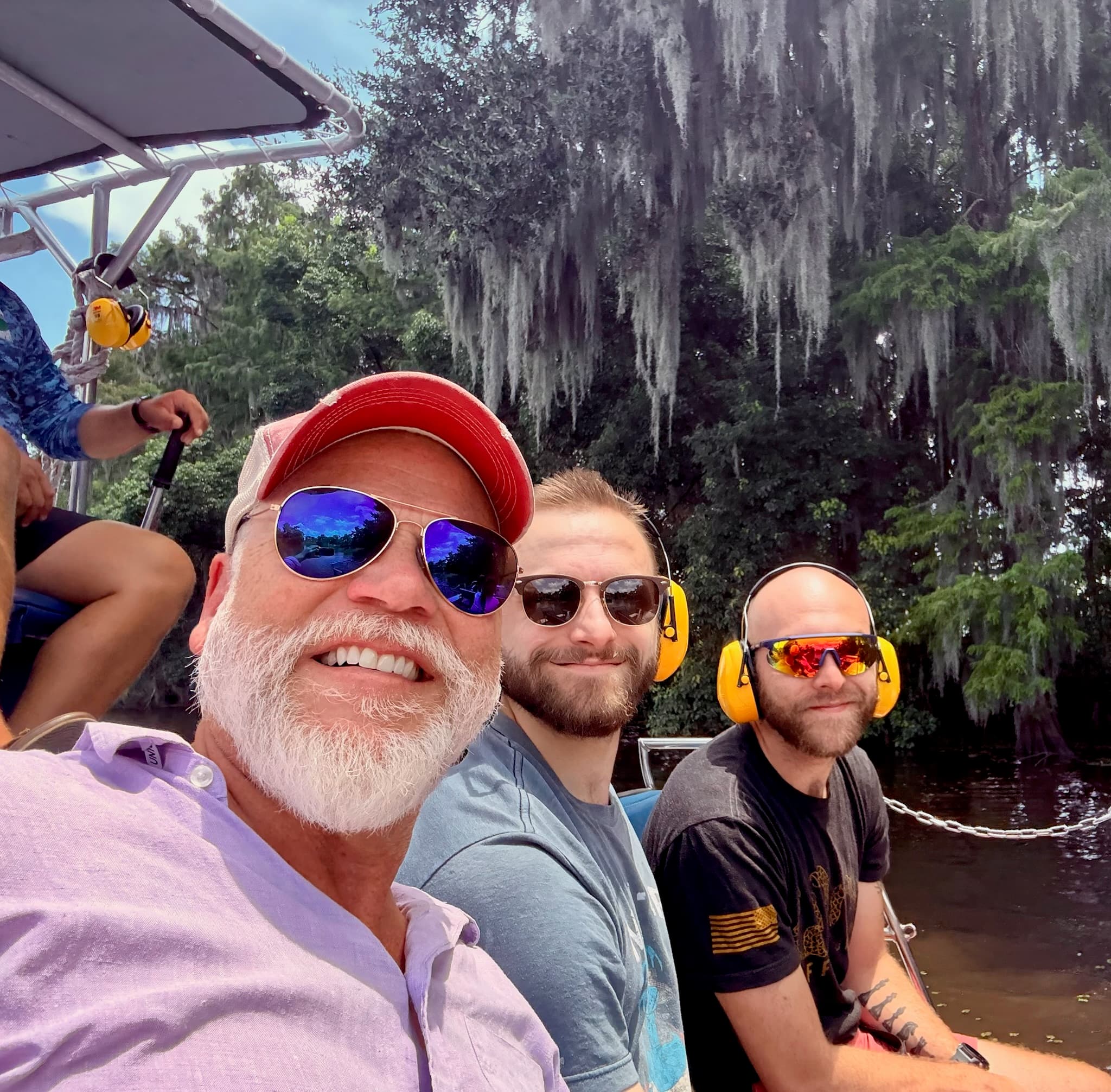 Boat ride with friends